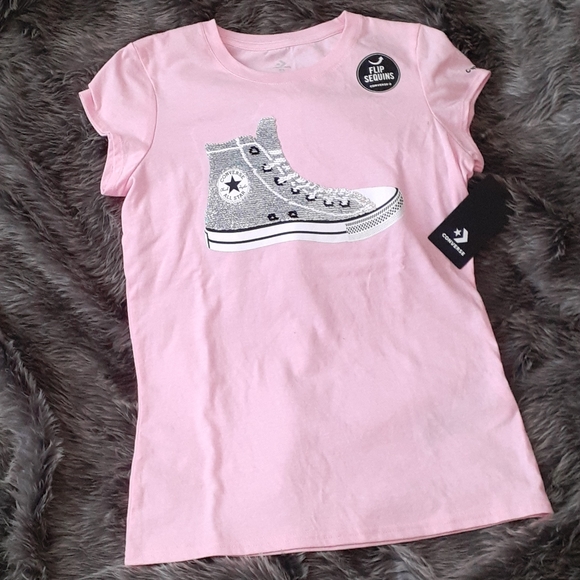 pink glaze converse